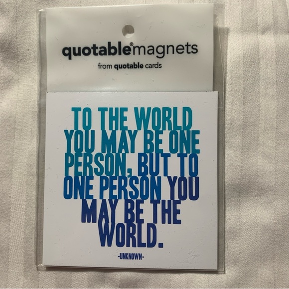 Quotable Magnets By Quotable Cards Lot Of 6 Inspirational Sayings USA Made - Picture 4 of 7